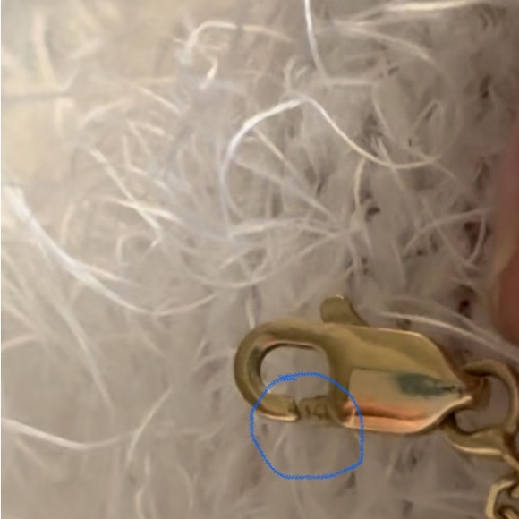 14K Solid Chain for little kids - Picture 6 of 6